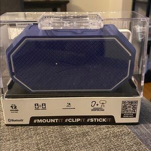 Blue Bluetooth Speaker